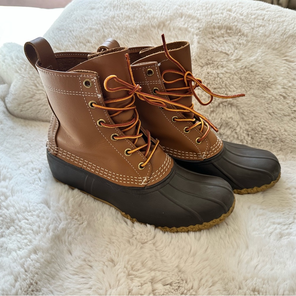 L.L.Bean Duck Boots 8”. Size: 8M. Excellent condition 🤎 - Picture 2 of 15